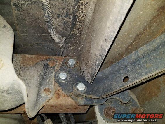 Bumper bolts were replaced
