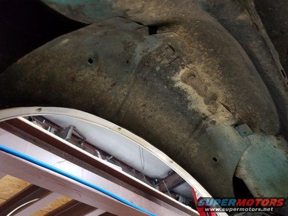 LHR wheelwell liners are missing