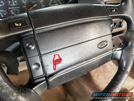 Airbag cover torn
