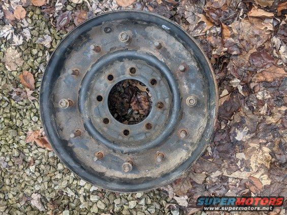 Spare tire rim with multiple lug nut holes