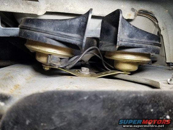 These FIAMM horns probably came from my '94 CV.
