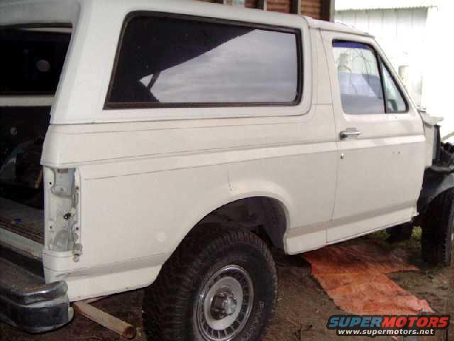 rear quarter panel-passenger side