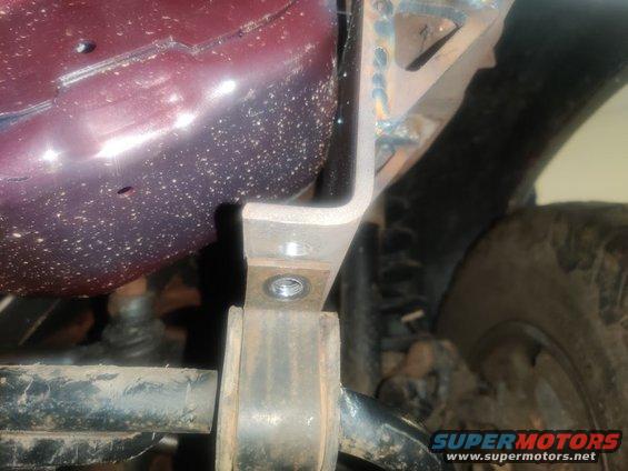 20200522 - Sway bar drop brackets are gussetted.