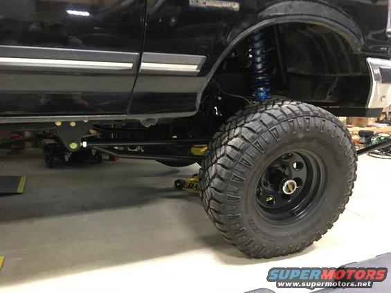 3.jpg Measuring full droop on the front for limiting straps.