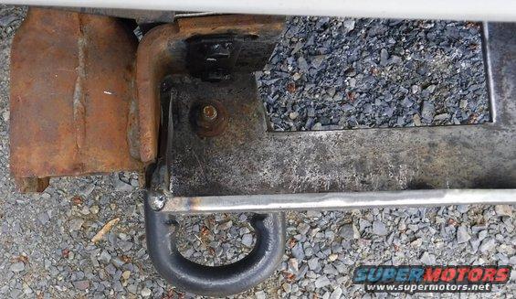 Opted to shave the face plate supports to clear the bumper mount brackets.