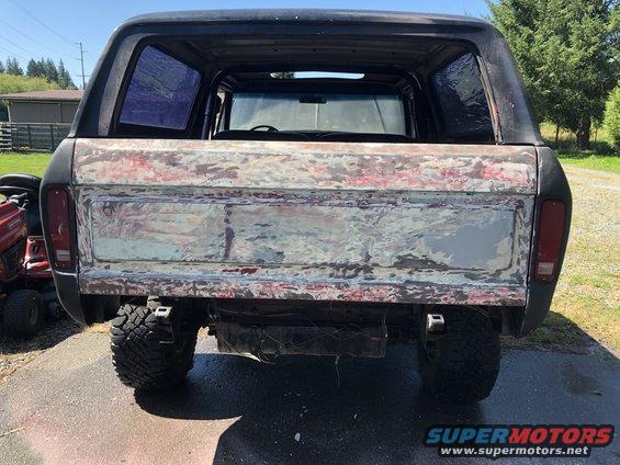 More work on the tailgate