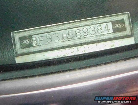 VIN Windshield