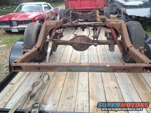 1969 Ford Galaxy convertible frame