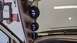 1995 Ford Bronco - Digital gauges display voltage, temperature, and another reading inside a vehicle's interior.