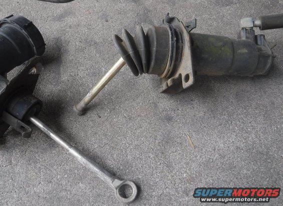 Weird master-slave cylinder found on a 1993 F150 (M5OD-R2).