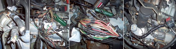 harnesscut.jpg Wiring Harness Repair
IF THE IMAGE IS TOO SMALL, click it.

Unless burned, it's almost always quicker, cheaper, easier, & better to repair a damaged wiring harness than to replace it. This one was sawzalled by thieves, but after this repair, it worked like it never happened. And it almost looked that way.

[url=https://www.supermotors.net/registry/media/862995][img]https://www.supermotors.net/getfile/862995/thumbnail/crimp.jpg[/img][/url] . [url=https://www.supermotors.net/registry/media/1170246][img]https://www.supermotors.net/getfile/1170246/thumbnail/harnesswear95b.jpg[/img][/url] . [url=https://www.supermotors.net/registry/media/1117193][img]https://www.supermotors.net/getfile/1117193/thumbnail/img_20170727_132204061.jpg[/img][/url]