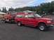 1963 Ford E100 - 1997 F150 hauling the 63 to Portland for the EconoNW show.