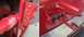 1995 Ford Bronco - The swingaway latch & strike were painted. The tape on the strike sleeve appears to be holding a crack together. Replacement strike sleeves…