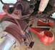 1995 Ford Bronco - The front brakes were cleaned, inspected, & lubed similarly. Like the drums, the rotors are close (25.5mm) to their discard thickness (24.4…