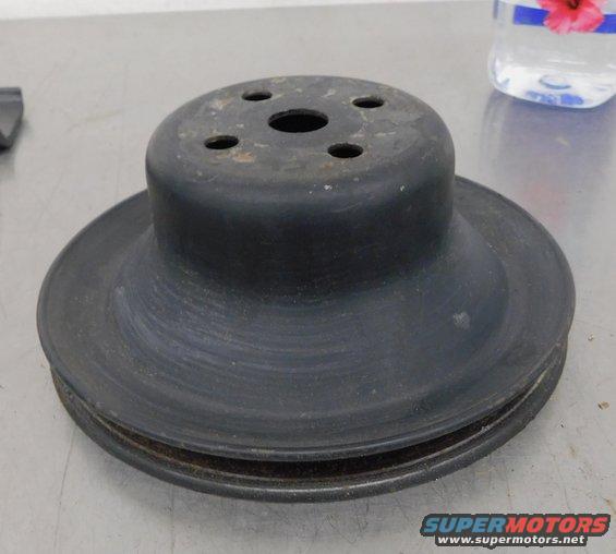 1967-big-block-water-pump-pulley-b.jpg single sheave water pump pulley
