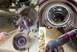1995 Ford Bronco - The front wheel bearings were cleaned & packed with disk brake grease, and the seals were replaced. The previously-empty space inside the h…