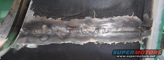 dscf3426--pass-sail-panel-welded.jpg Passenger sail panel welded.  My neighbor did this side, but even he had some significant burn through issues.