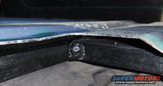 Minimal tank-brace clearance ... don't trust other people's estimates of the space between the tank and bed.