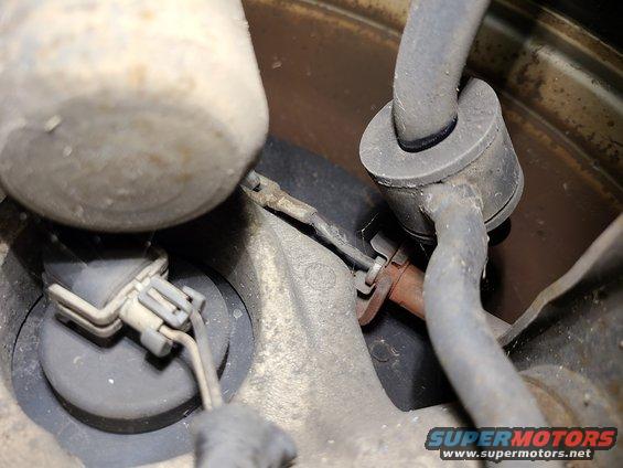 RHR e-brake cable slight damage