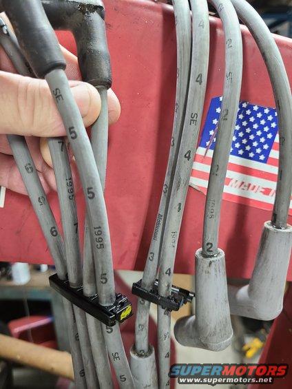 tagplugwires.jpg After passing through the shop sink for scrubbing, these are going back on the engine.

See also:
[url=https://www.supermotors.net/registry/media/919936][img]https://www.supermotors.net/getfile/919936/thumbnail/plugwireresistance.jpg[/img][/url] . [url=https://www.supermotors.net/registry/media/470416][img]https://www.supermotors.net/getfile/470416/thumbnail/sparkwireroute94up_5l.jpg[/img][/url]