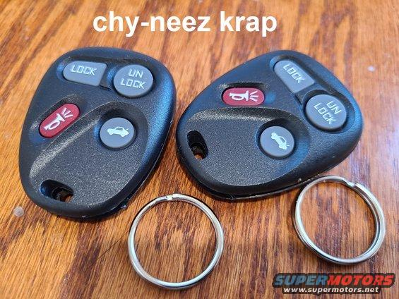 After trying at least 2 dozen times at least 6 methods and 2 scantools, these [url=https://www.amazon.com/dp/B00KTIW7SQ]fobs[/url] are going back to chy-nah.