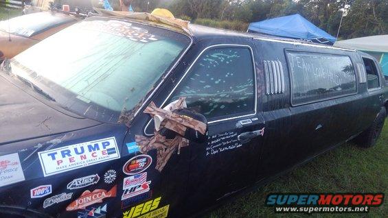 the infamous limo of Team LongHaulin

it did very well and rarely got stuck. but did take alot of damage