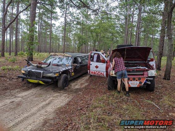 Team SlapAss also accompanied us in the Maple Wagon