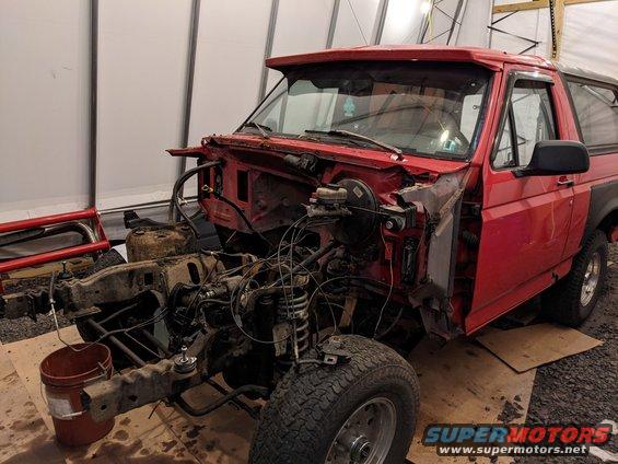Front End Removed