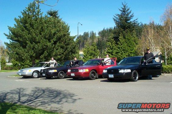 From Left: Ryan (Rhino), Jonathan P71Interceptor01, Ryan (PI), and Randy (VandaLL)