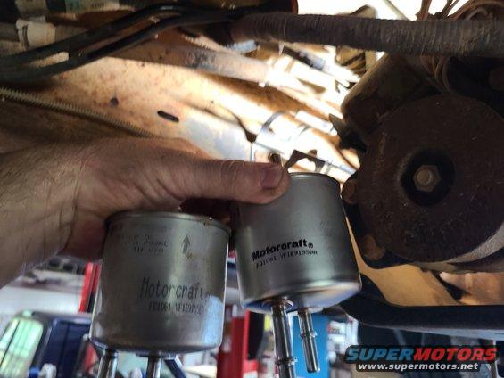 20200905_162522.jpg The fuel filter was among the first things changed, but it was a MotorCraft.