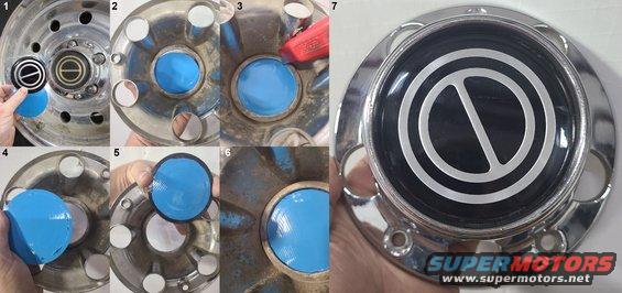 centercapctr.jpg Original Metal Center Caps can be restored by polishing the chrome with 0000 steel wool, but if the centers are foggy, they have to be replaced. Fortunately, replacements became available in 2021 for [url=https://www.ebay.com/itm/353373222643]~$16/set[/url]. 

[url=https://www.amazon.com/dp/B07Y1DH6CC]Replacement cap assemblies[/url] are plastic, and are supplied with common screws instead of the specially-shaped original screws.

See also:
[url=https://www.supermotors.net/registry/media/751152][img]https://www.supermotors.net/getfile/751152/thumbnail/rimscaps.jpg[/img][/url]