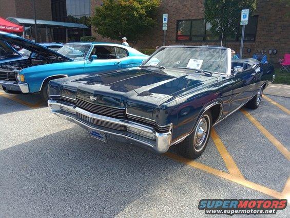 My car.  The 70 Chevelle next to me was louder than the final trump!  There was no talking possible while it idled.
