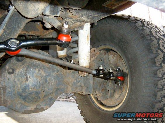 Driver's side, after new tie rods and drag links, world of differance in the tightness of the steering.