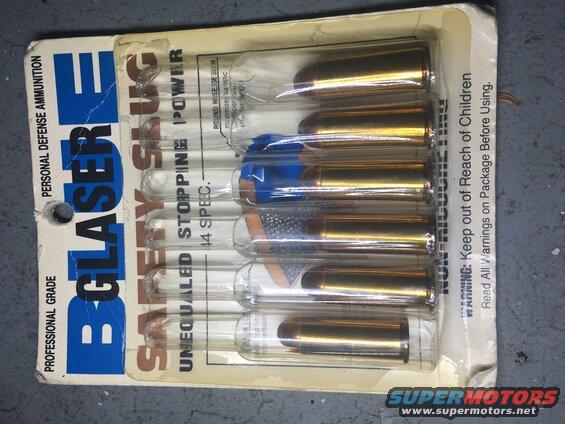 Glaser Blue Safety Slug - .44 Special