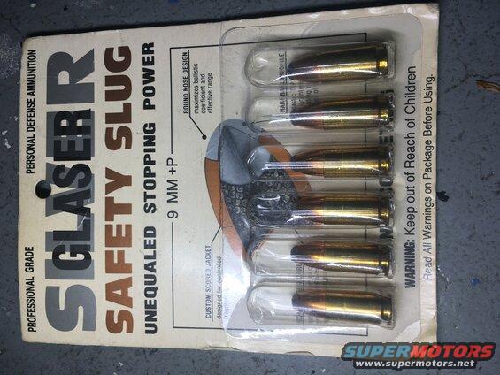 Glaser Silver Safety Slug - 9mm +P