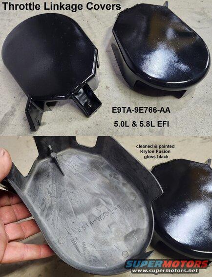 throtcvrsv8.jpg 5.0L/5.8L Throttle Linkage Covers (cleaned & painted)
IF THE IMAGE IS TOO SMALL, click it. [url=https://www.ebay.com/sch/i.html?_ssn=untod]Also available via eBay.[/url]