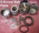 Used 3-Screw Auto Hub Lock Parts
IF THE IMAGE IS TOO SMALL, click it.