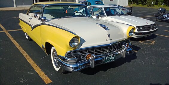 All Ford Meet 9-9-25 '55 Ford Victoria (not the Crown Vic)