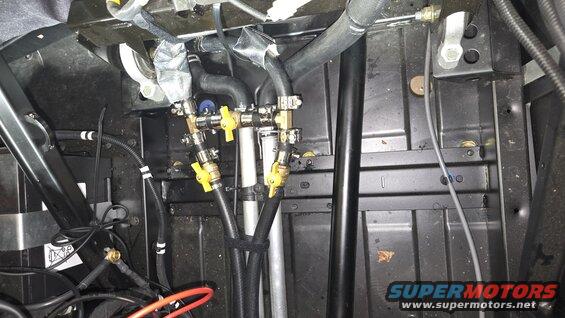 20251225_101516.jpg Decided to add a way for bypass to route back to oem connections, while still bypassing inferno heater