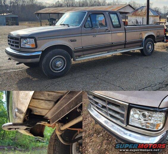 93f250.jpg '93 F250 2WD (front coil springs) with cast Iron tow eyes. This truck doesn't have the factory-style [url=https://www.amazon.com/dp/B004GC98EC]air dam[/url], but it could still be added with the eyes.

[url=https://www.supermotors.net/registry/media/1174899][img]https://www.supermotors.net/getfile/1174899/thumbnail/toweyes-cmpr.jpg[/img][/url]