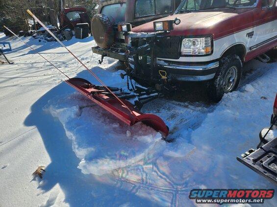20260127_105213.jpg Several inches of sleet fell on top of a little snow, so it wouldn't plow for a couple of days until the temperature got above freezing for a few hours each afternoon.