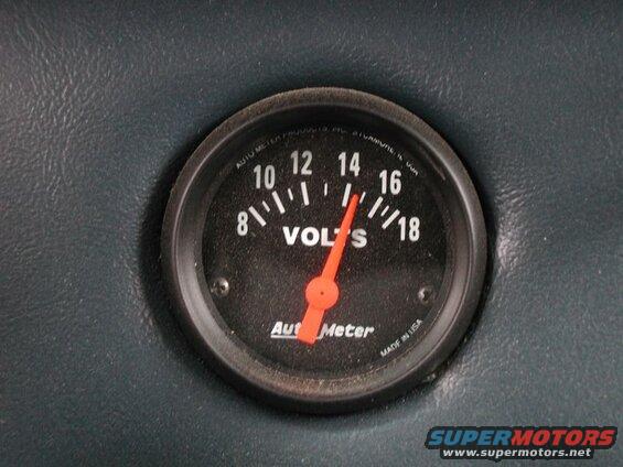 My meter read 14.4v at the battery and the fuse block.