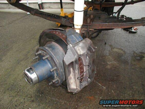 8 lug knuckles and brakes on my 5 lug axle.