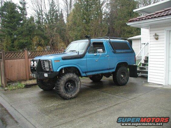 Front all done. I love the look of the 36" Irok's.