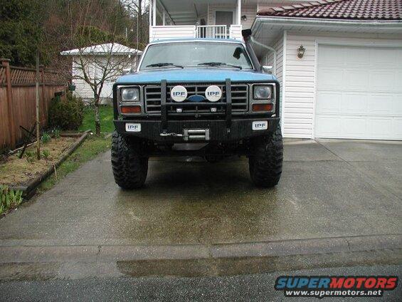 Front all done.