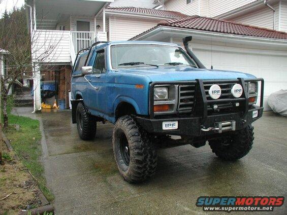 Front all done.