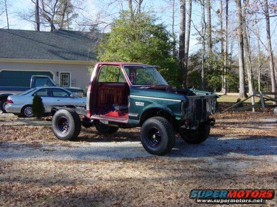 Chuck: Supermotors Page / Thread on FSB - 87/91 F-150 cab swap in the making / Supermotors Page - Chassis Assembly