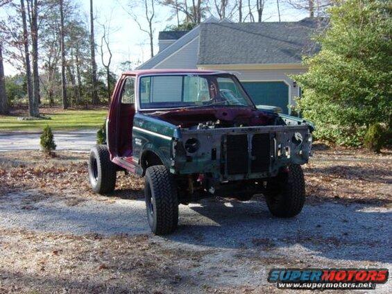 Chuck: Supermotors Page / Thread on FSB - 87/91 F-150 cab swap in the making / Supermotors Page - Chassis Assembly