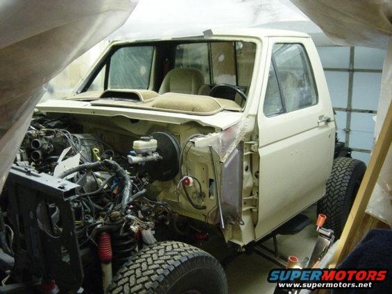 Chuck: Supermotors Page / Thread on FSB - 87/91 F-150 cab swap in the making / Supermotors Page - Chassis Assembly