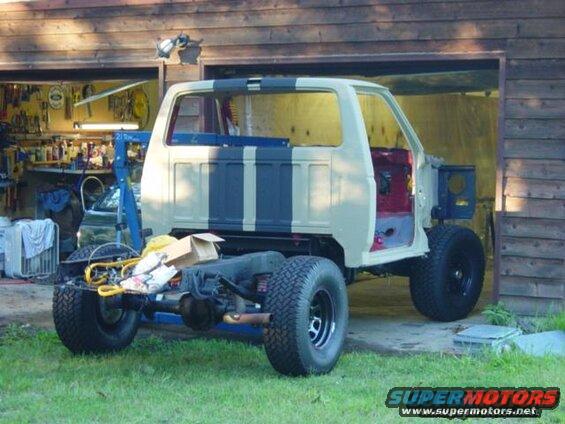 Chuck: Supermotors Page / Thread on FSB - 87/91 F-150 cab swap in the making / Supermotors Page - Chassis Assembly